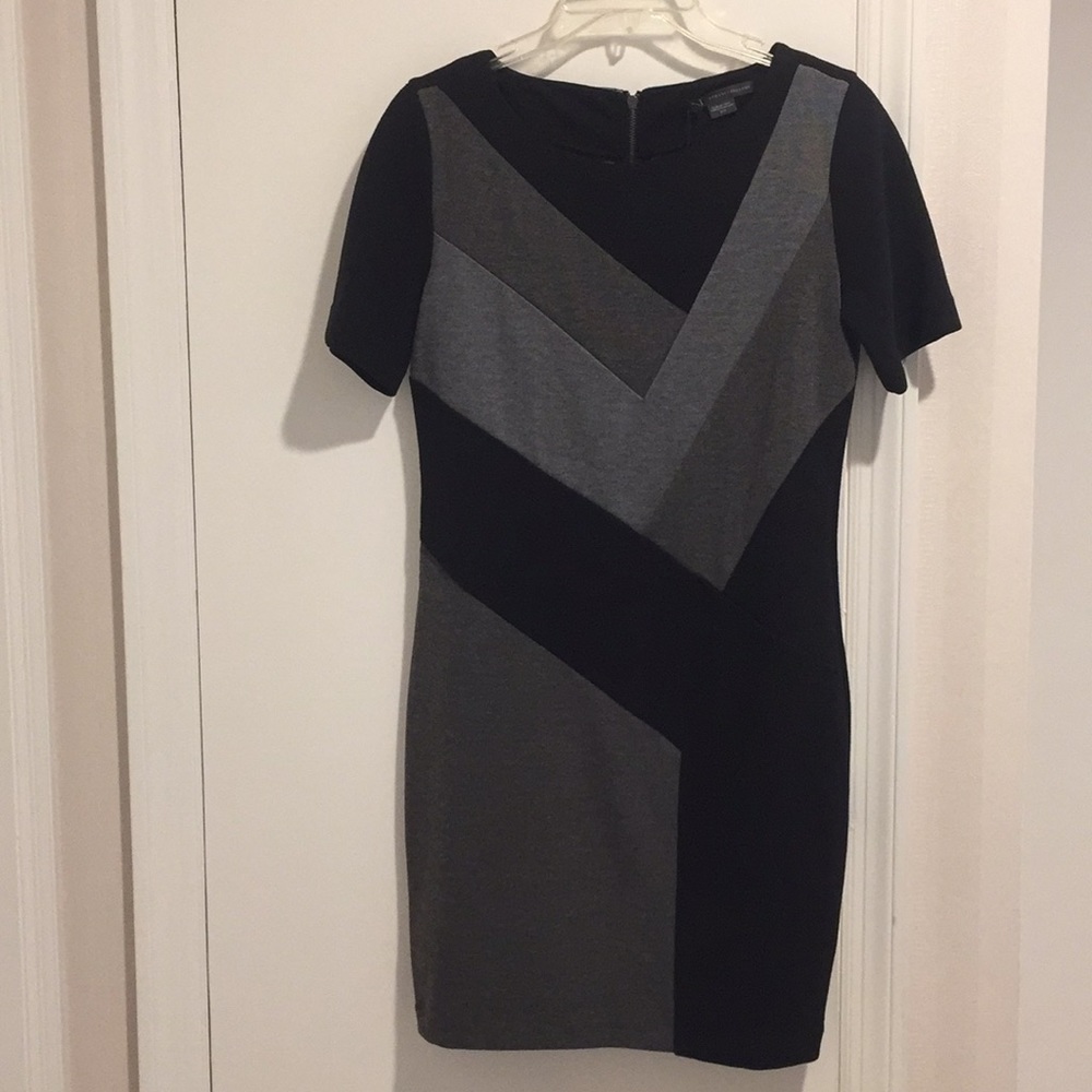 Armani Exchange Black and Grey / Gray Dress - Picture 2 of 6